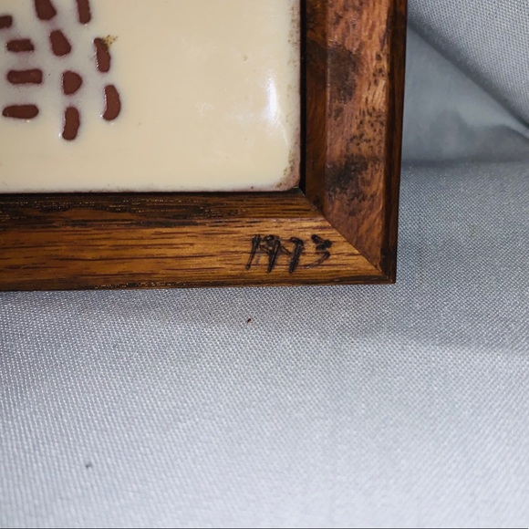 Rare 1973 Handpainted Twitty City Tweety Bird Tile - Picture 4 of 4